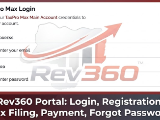 Rev360 Portal: Login, Registration, Tax Filing, Payment, Forgot Password
